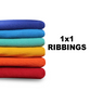 ROCHAS 1X1 COTTON RIBBINGS FABRIC