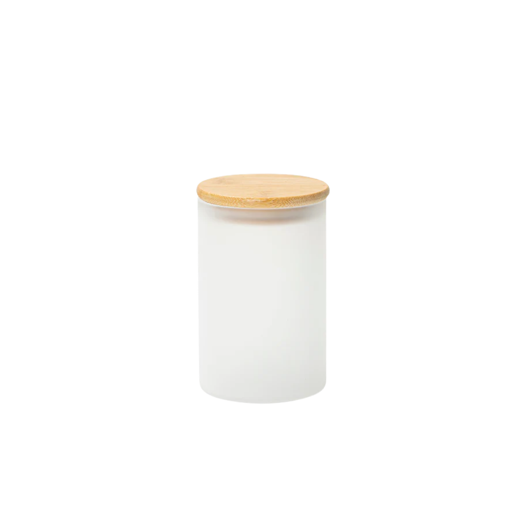 ULTIMA SKINNY GLASS STORAGE JAR 20 OZ