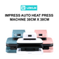 LOKLIK IMPRESS AUTO HEAT PRESS MACHINE 38 X 38 CM