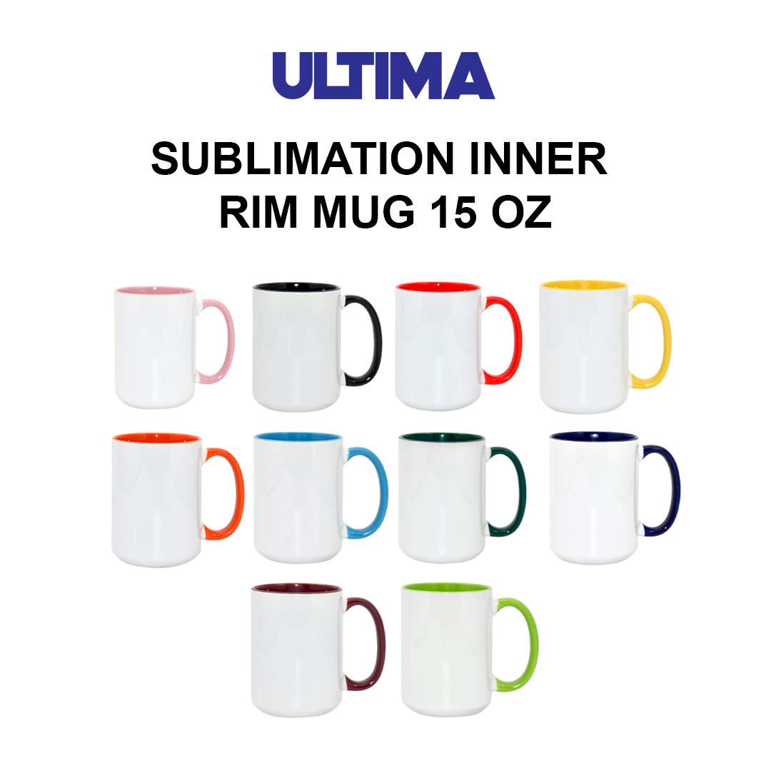ULTIMA SUBLIMATION INNER RIM MUG 15 OZ