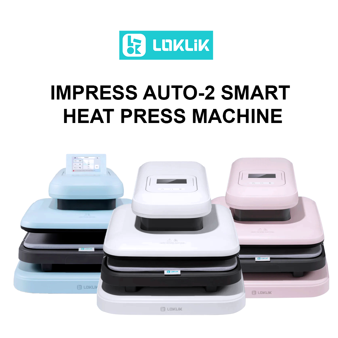 LOKLIK IMPRESS AUTO-2 HEAT PRESS 2 MACHINE