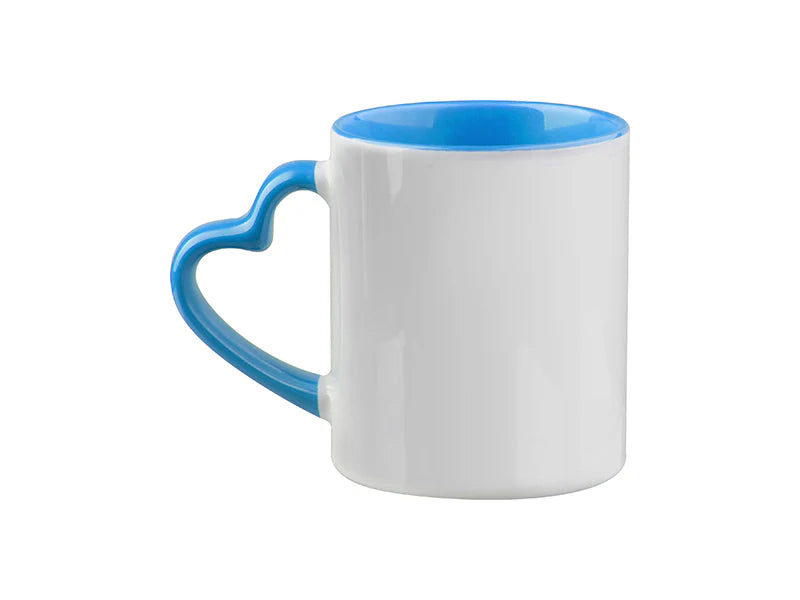 ULTIMA SUBLIMATION HEART HANDLE MUG 11 OZ