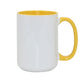 ULTIMA SUBLIMATION INNER RIM MUG 15 OZ
