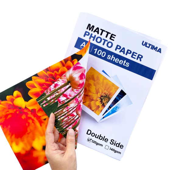ULTIMA INJKET PHOTO PAPER ( GLOSSY & MATTE ) A4