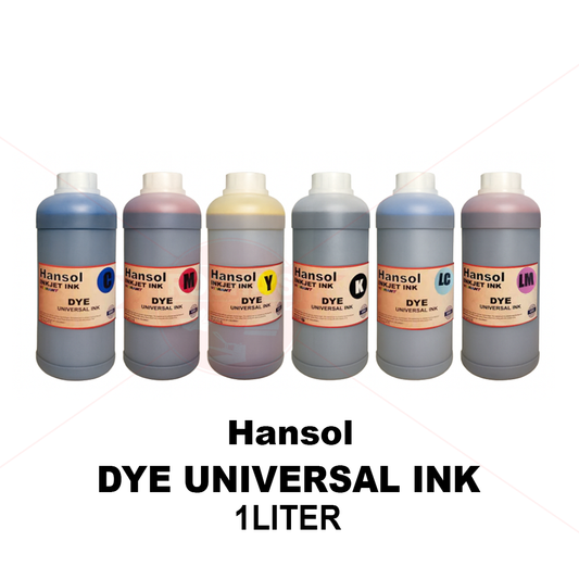 HANSOL UNIVERSAL DYE INK -  1 LITER