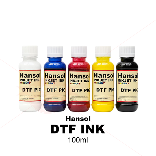 HANSOL DIRECT TO FILM (DTF) TEXTILE PIGMENT INKS - 100 ML