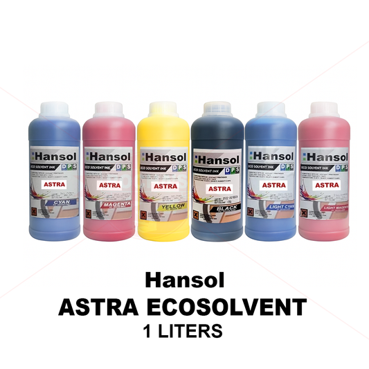 HANSOL ECO SOLVENT INK (ASTRA SERIES) - 1 LITER
