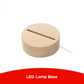 WOODEN LED LAMP BASE