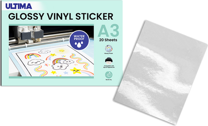 ULTIMA STICKER VINYL GLOSSY & MATTE A3