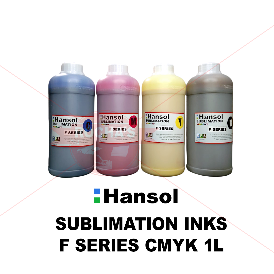 SUBLIMATION INKS (F SERIES) CMYK - 1 LITER