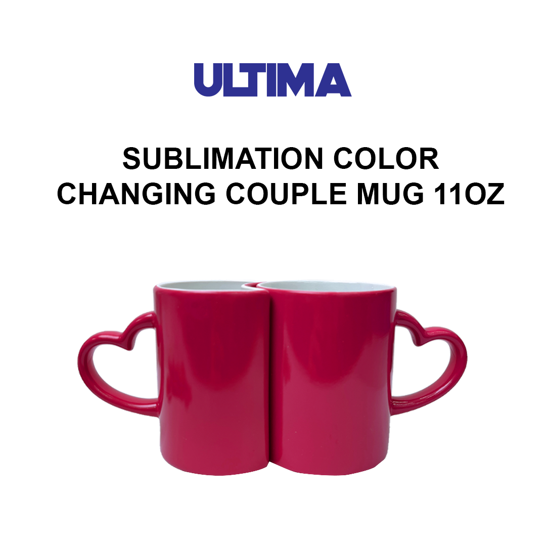 ULTIMA SUBLIMATION COLOR CHANGING COUPLE MUG 11OZ
