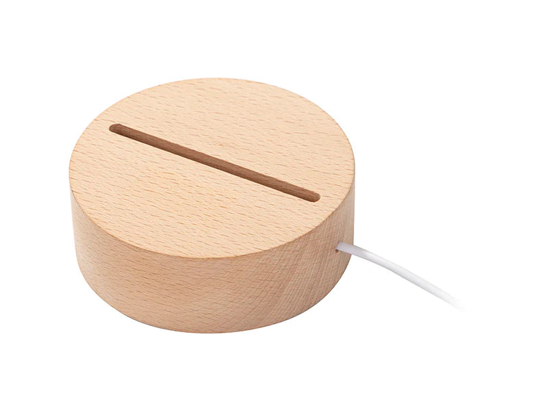 WOODEN LED LAMP BASE
