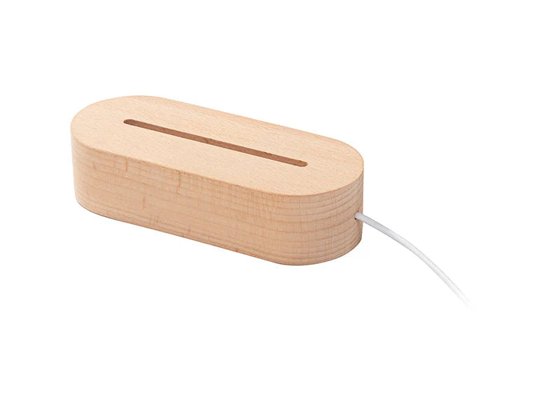 WOODEN LED LAMP BASE