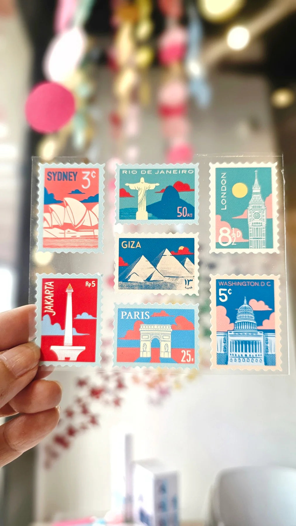 ULTIMA VINYL STICKER WITH CLEAR BACKING