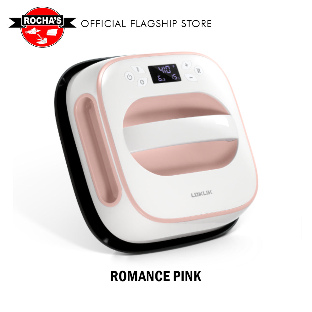 LOKLIK IMPRESS HEAT PRESS MACHINE 25CM X 25CM