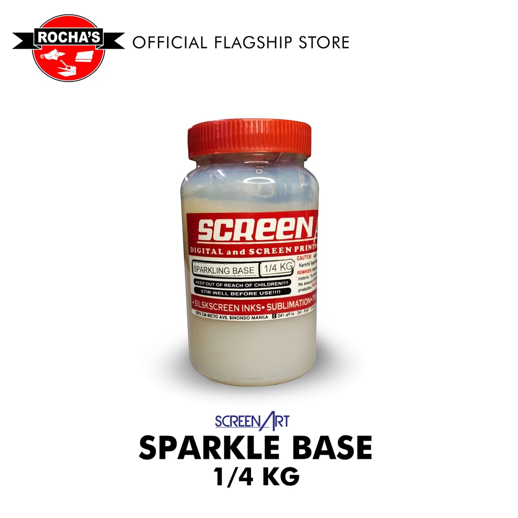 SCREENART SPARKLING BASE GLITTERS BASE (SCREEN PRINTING)