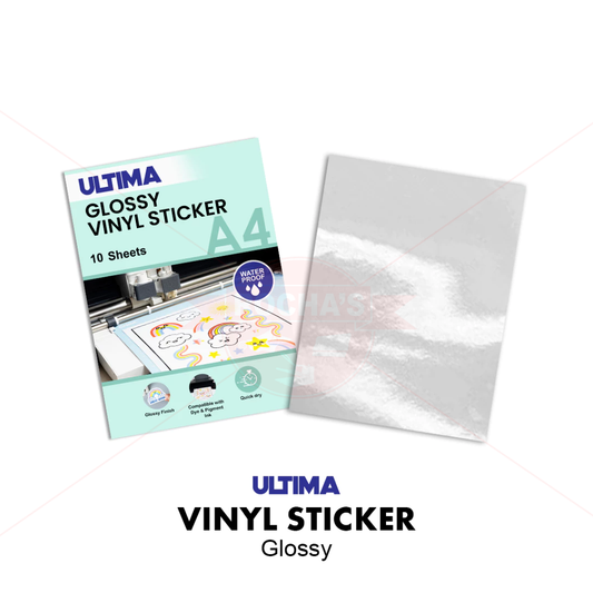 ULTIMA STICKER GLOSSY VINYL WATERPROOF