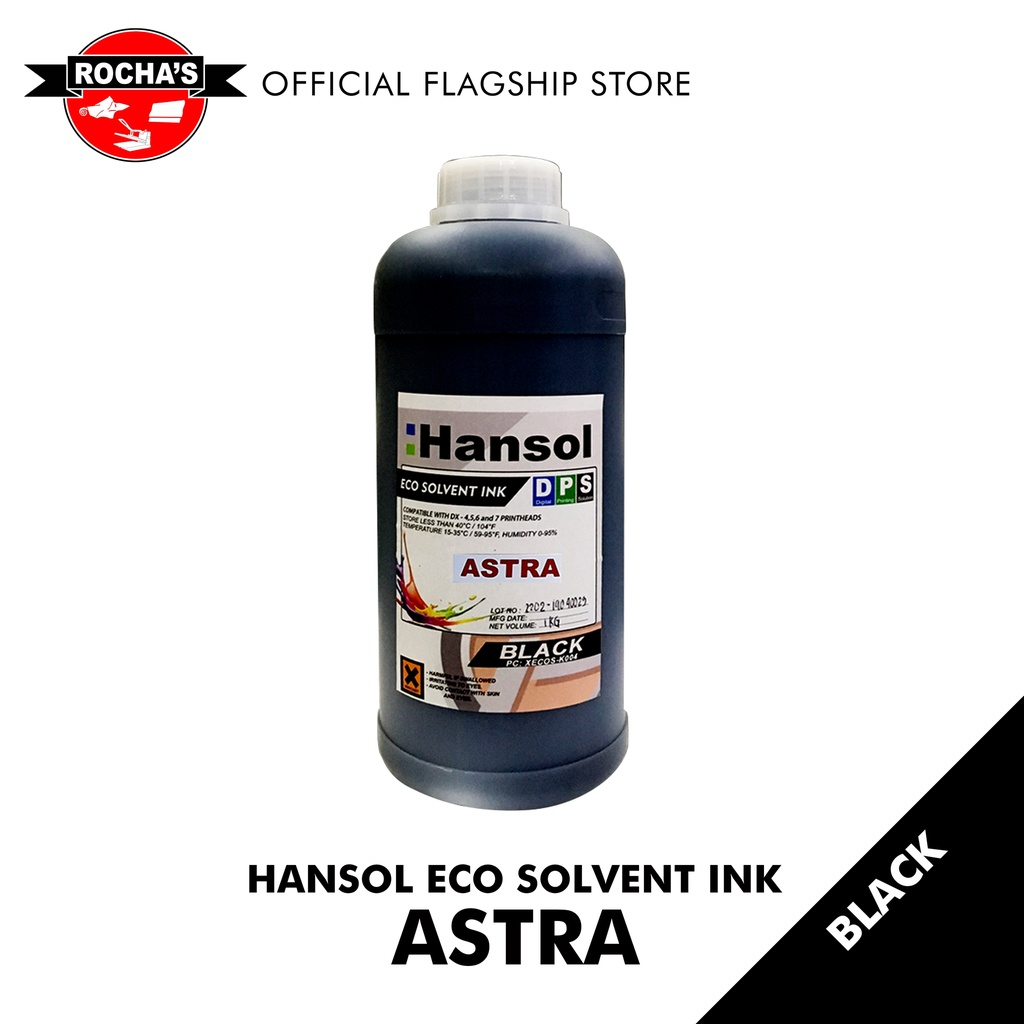 HANSOL ECO SOLVENT INK (ASTRA SERIES) - 1 LITER