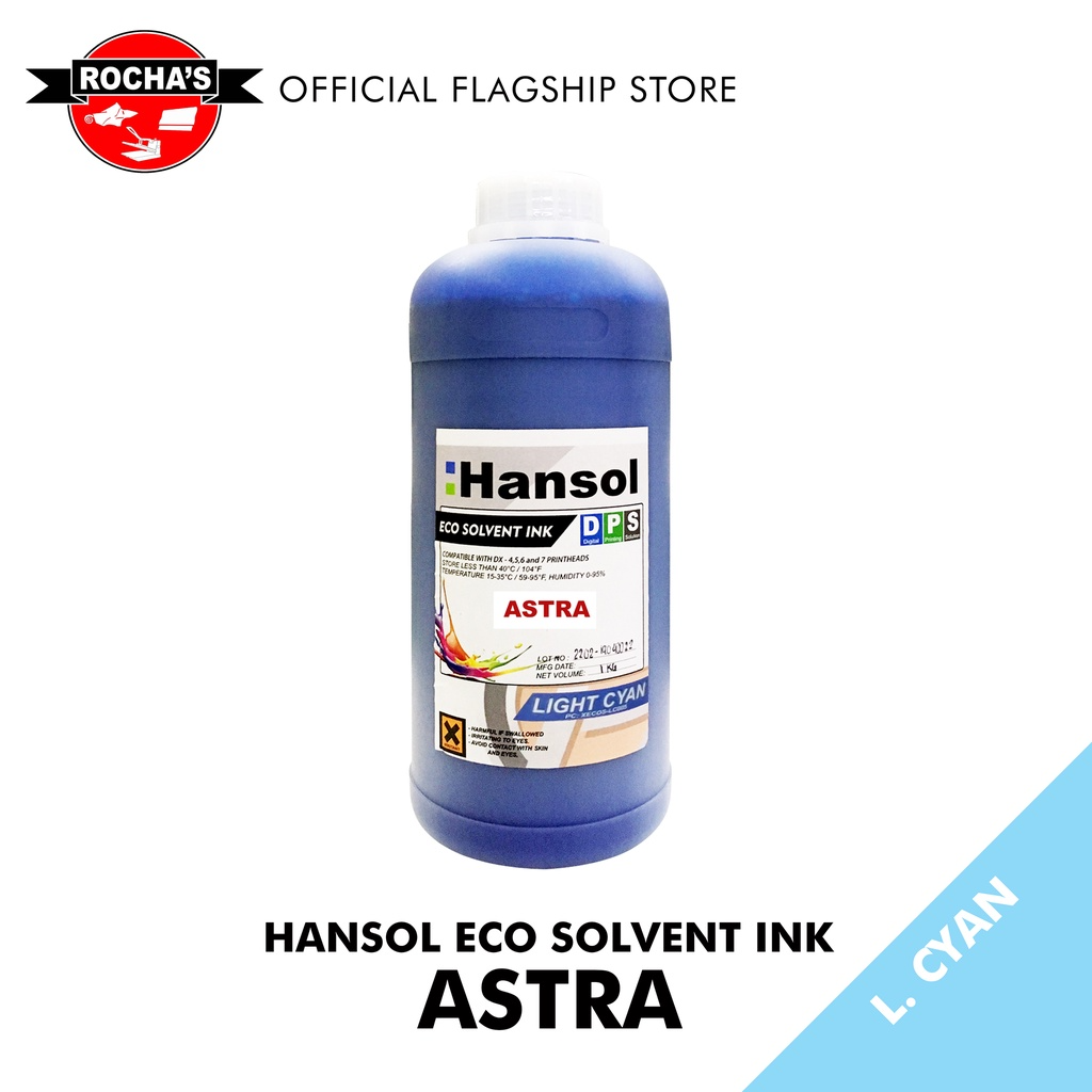 HANSOL ECO SOLVENT INK (ASTRA SERIES) - 1 LITER