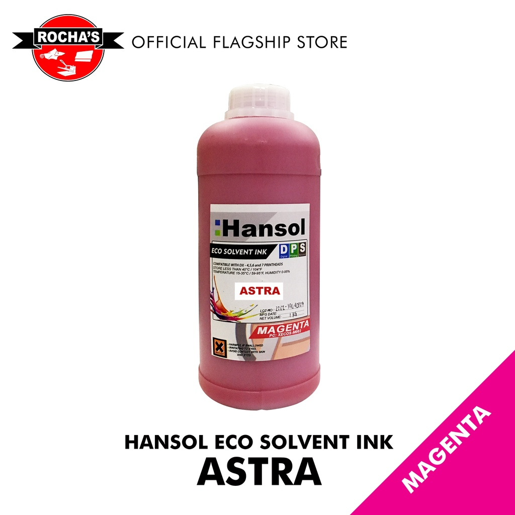 HANSOL ECO SOLVENT INK (ASTRA SERIES) - 1 LITER