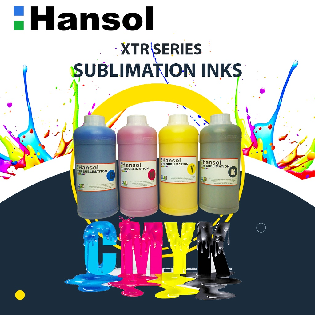 HANSOL SUBLIMATION INK (XTR SERIES) - 1 LITER