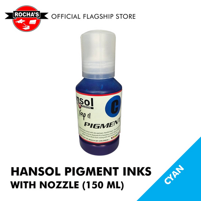 HANSOL PIGMENT INKS (NOZZLE) TYPE - 150 ML
