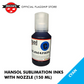 HANSOL PREMIUM SUBLIMATION INKS (NOZZLE TYPE) - 150 ML