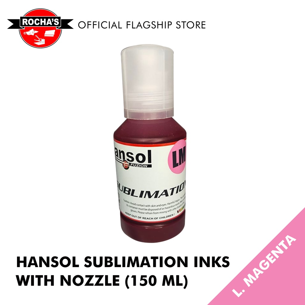 HANSOL PREMIUM SUBLIMATION INKS (NOZZLE TYPE) - 150 ML
