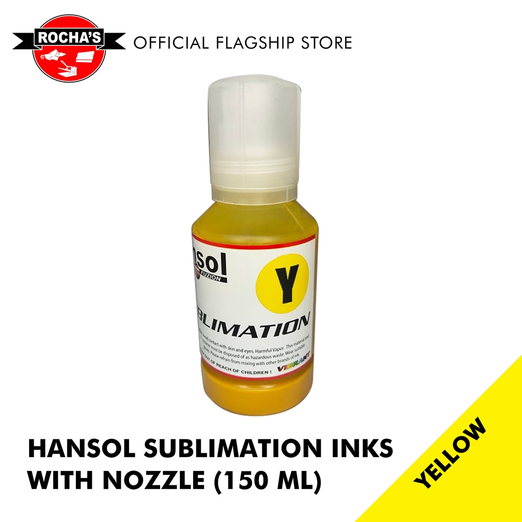 HANSOL PREMIUM SUBLIMATION INKS (NOZZLE TYPE) - 150 ML