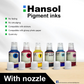 HANSOL PIGMENT INKS (NOZZLE) TYPE - 150 ML