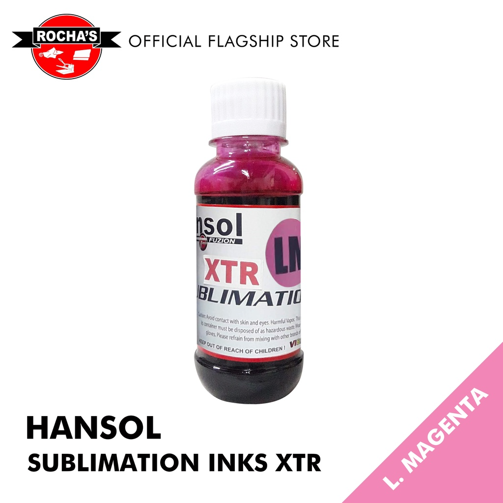 HANSOL SUBLIMATION INKS (XTR SERIES) - 100 ML