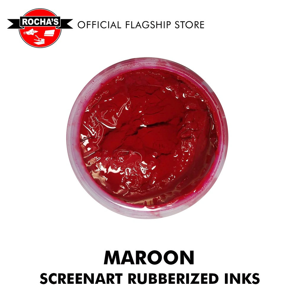 SCREENART RUBBERIZED WATER-BASED INKS - 1/4 KILO (SCREEN PRINTING)