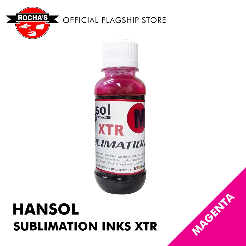 HANSOL SUBLIMATION INKS (XTR SERIES) - 100 ML