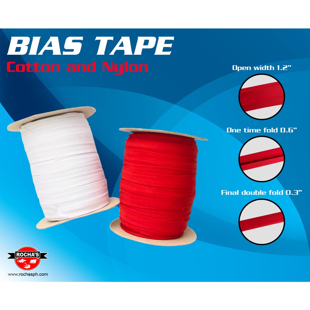 ROCHAS TAPING/SIDE TAPE" - PER ROLL (SEWING ACCESSORIES)