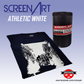 SCREENART ATHLETIC WHITE BASE INK - VNT INK (SCREEN PRINTING)
