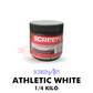 SCREENART ATHLETIC WHITE BASE INK - VNT INK (SCREEN PRINTING)