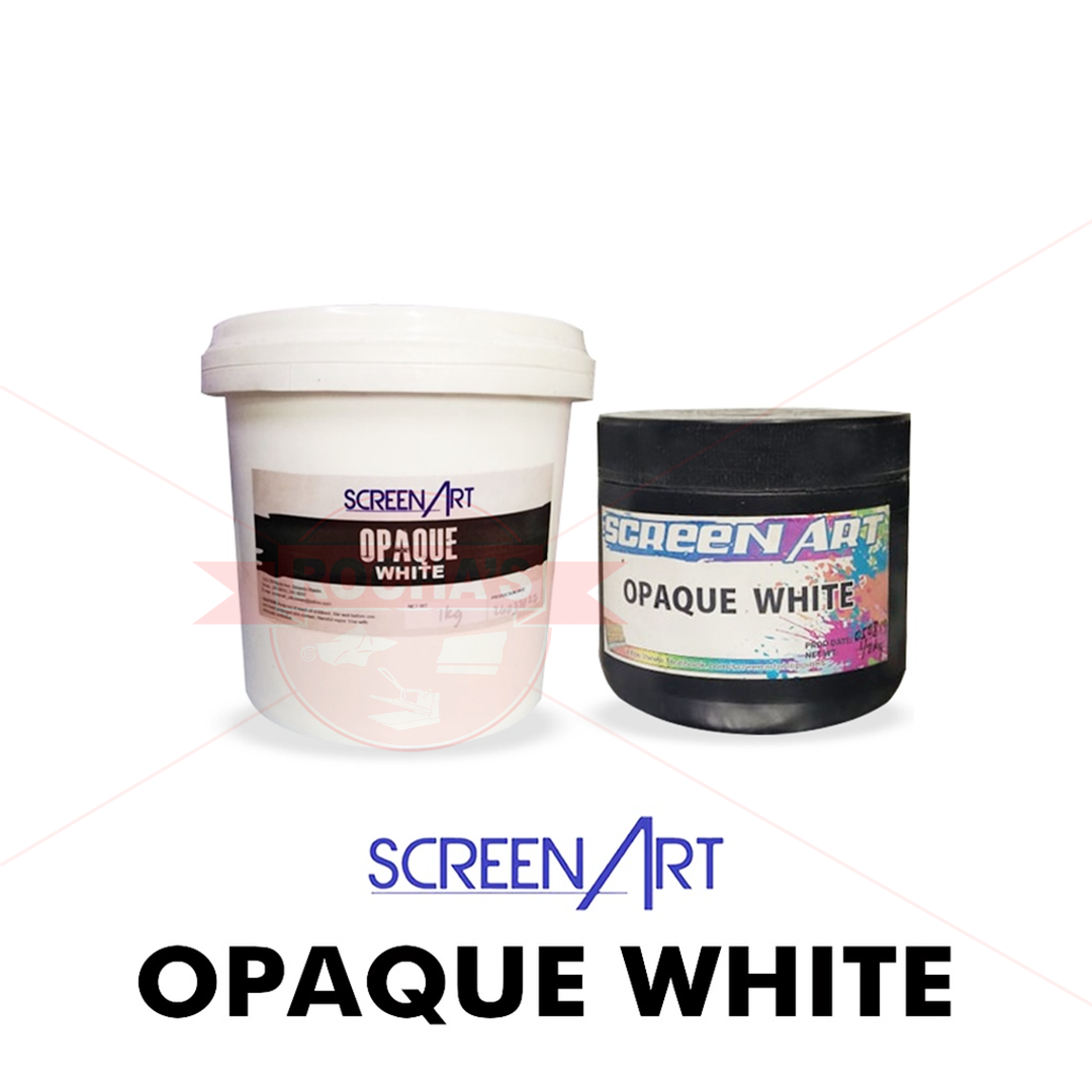 SCREENART OPAQUE WHITE BASE x 1/4 KILO (SCREEN PRINTING)