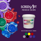 SCREENART PREMIUM COLORS WATER-BASED INKS - 1000GRAMS (SCREEN PRINTING)