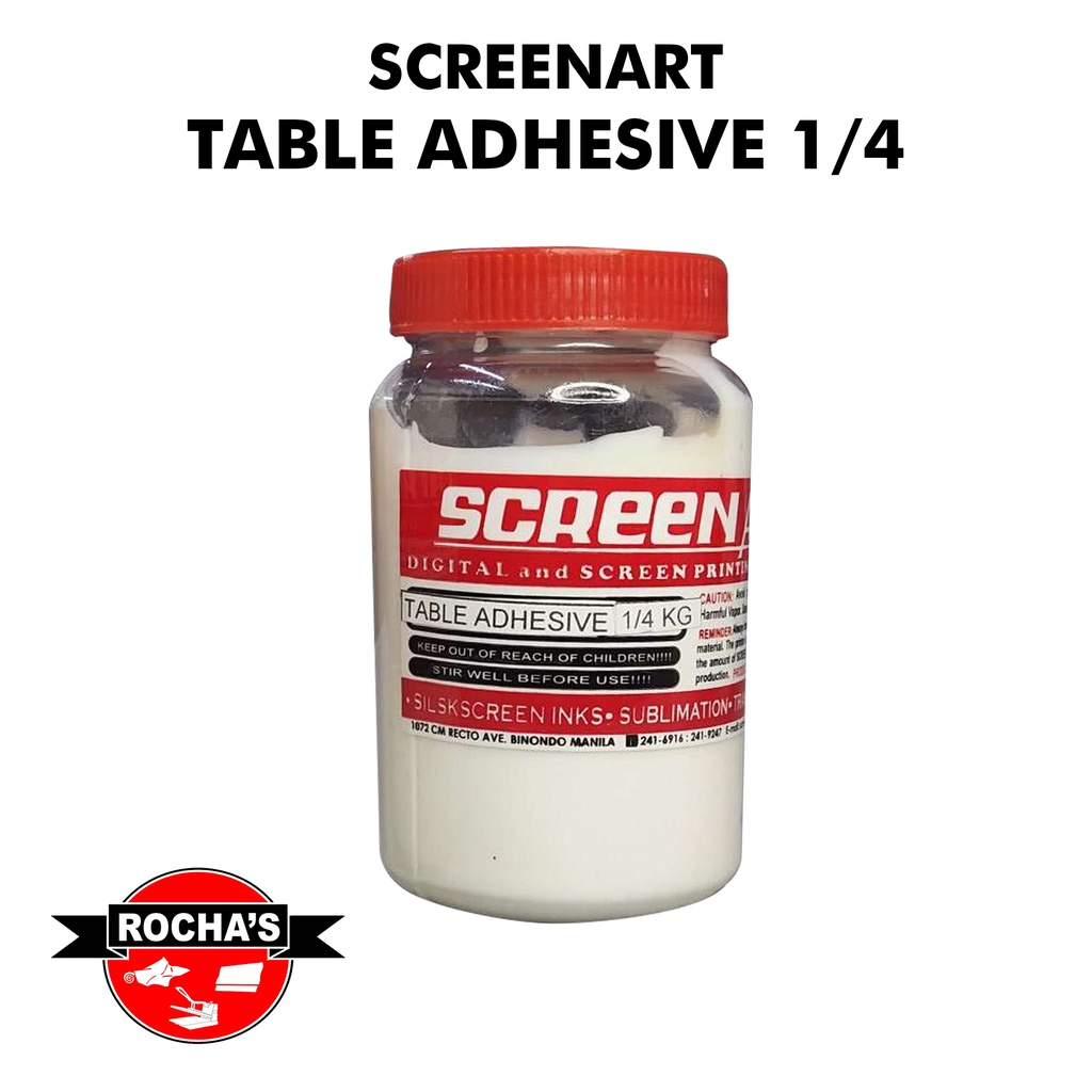 SCREENART TABLE ADHESIVE (SCREEN PRINTING)