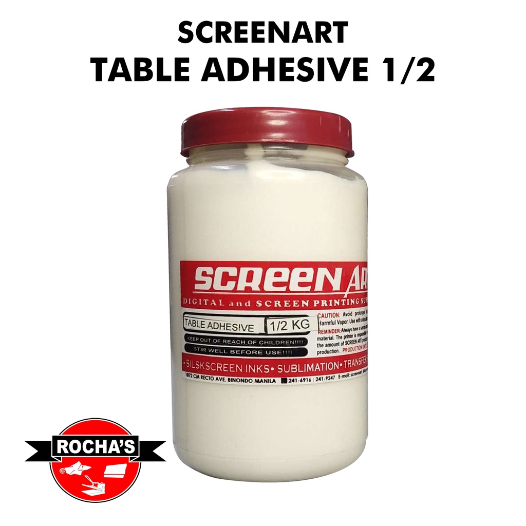 SCREENART TABLE ADHESIVE (SCREEN PRINTING)