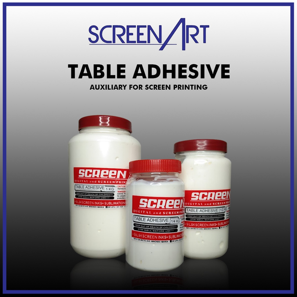 SCREENART TABLE ADHESIVE (SCREEN PRINTING)