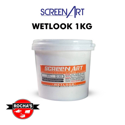 SCREENART WETLOOK SA TRANSPARENT BASE WATERBASED INK (SCREEN PRINTING)