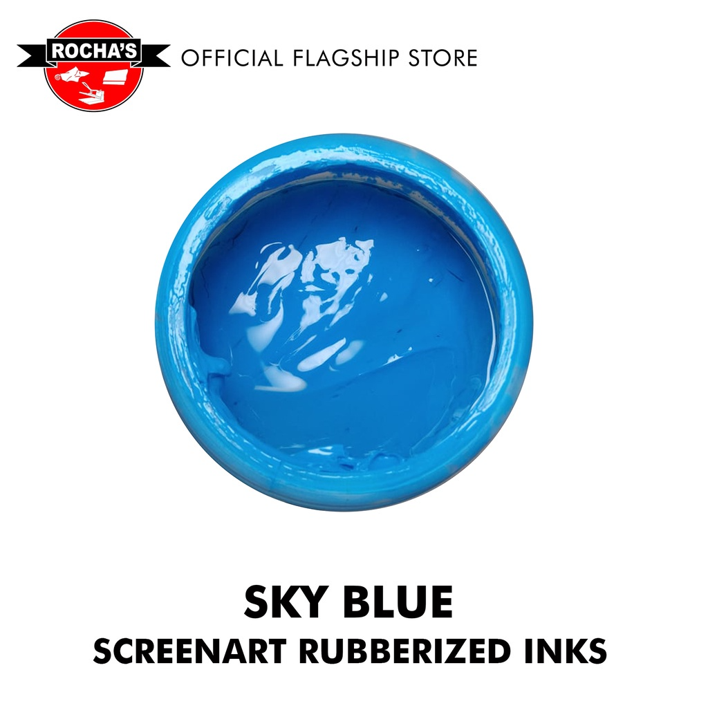 SCREENART RUBBERIZED WATER-BASED INKS - 1/4 KILO (SCREEN PRINTING)