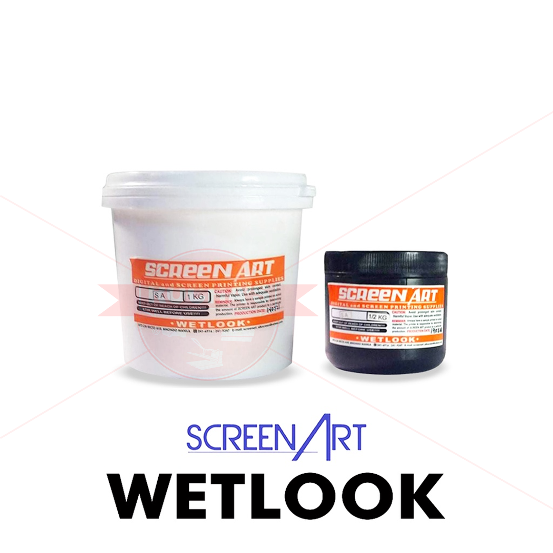 SCREENART WETLOOK SA TRANSPARENT BASE WATERBASED INK (SCREEN PRINTING)