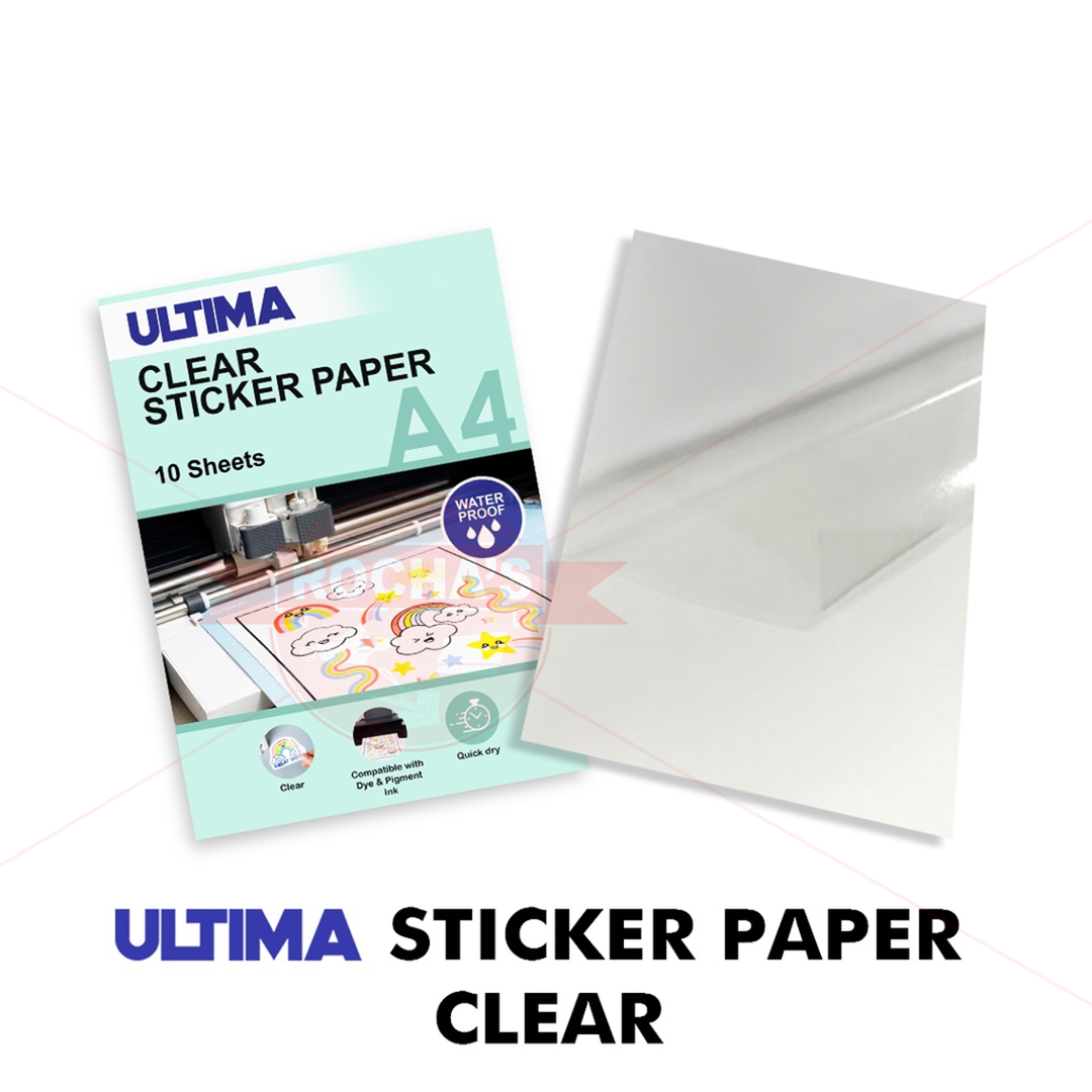 ULTIMA STICKER GLOSSY VINYL WATERPROOF