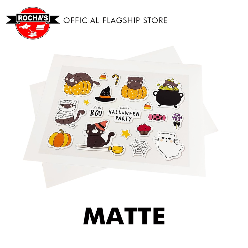 ULTIMA STICKER VINYL WATER RESISTANT - MATTE